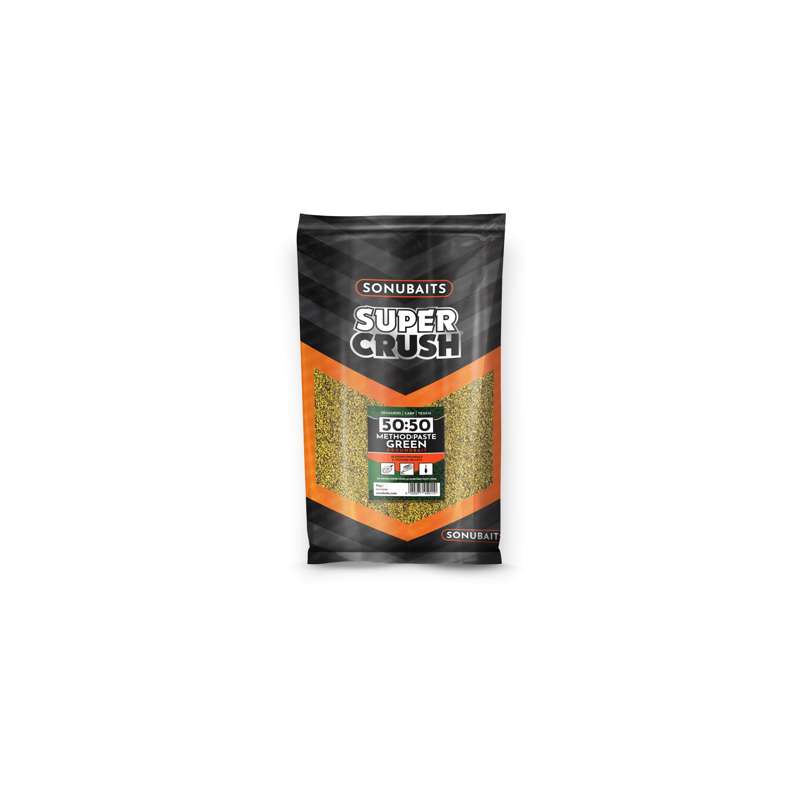 SONU 50:50 METHOD & PASTE GREEN (2KG) SONUBAITS
