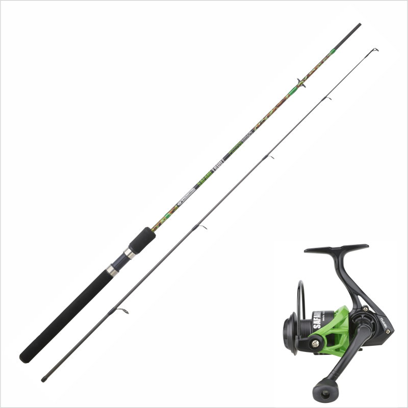 ENSEMBLE SAFARI TROUT SPIN 2M10 + SAFARI SPIN 101FD GARBOLINO