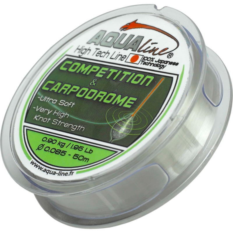 COMPETITION & CARPODROME - 0,100MM - 1,15KG - 50M - GRIS CLAIR FUN FISHING