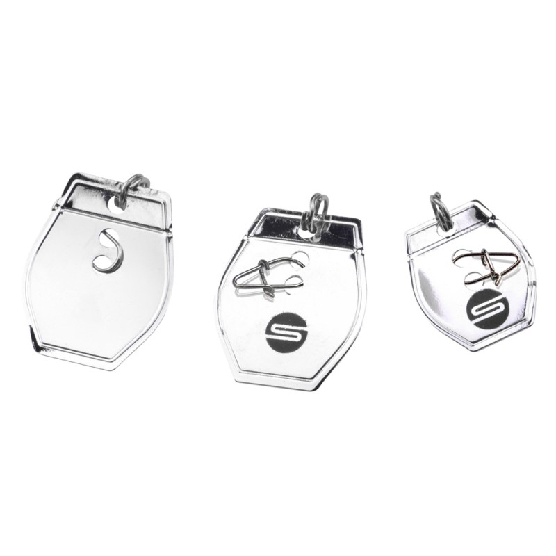 CHATTER BLADES CHROME 20MM SPRO FREESTYLE