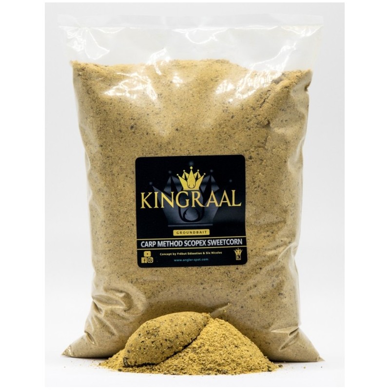 CARP METHOD SCOPEX SWEETCORN KINGRAAL