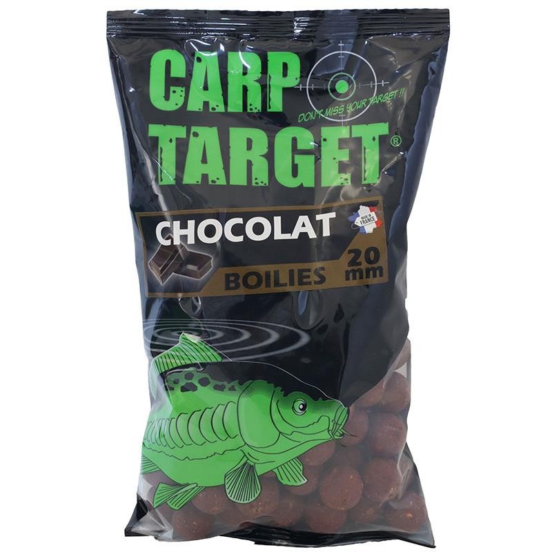 CARP TARGET - BOUILLETTES - 800GR - 20MM - CHOCOLAT