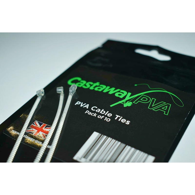 50 PVA CABLE TIES CASTAWAY