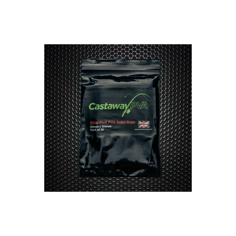 100MM X 150MM SOLID BAGS 25 CASTAWAY