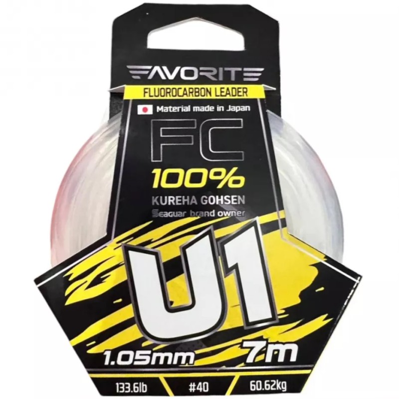 FLUOROCARBON LEADER 0.185MM 10M FAVORITE X