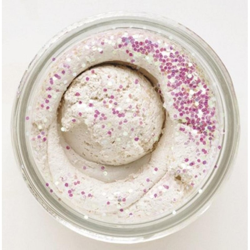 Pâte à truite WHITE GLITTER BERKLEY 