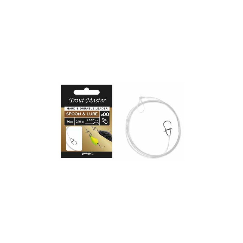 SPOON LURE 70CM 0.18MM T-0 TROUT MASTER
