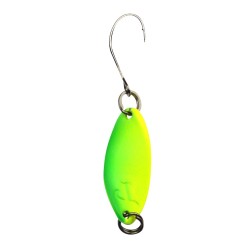 INCY SPIN SPOON LIME 2.5G TROUT MASTER