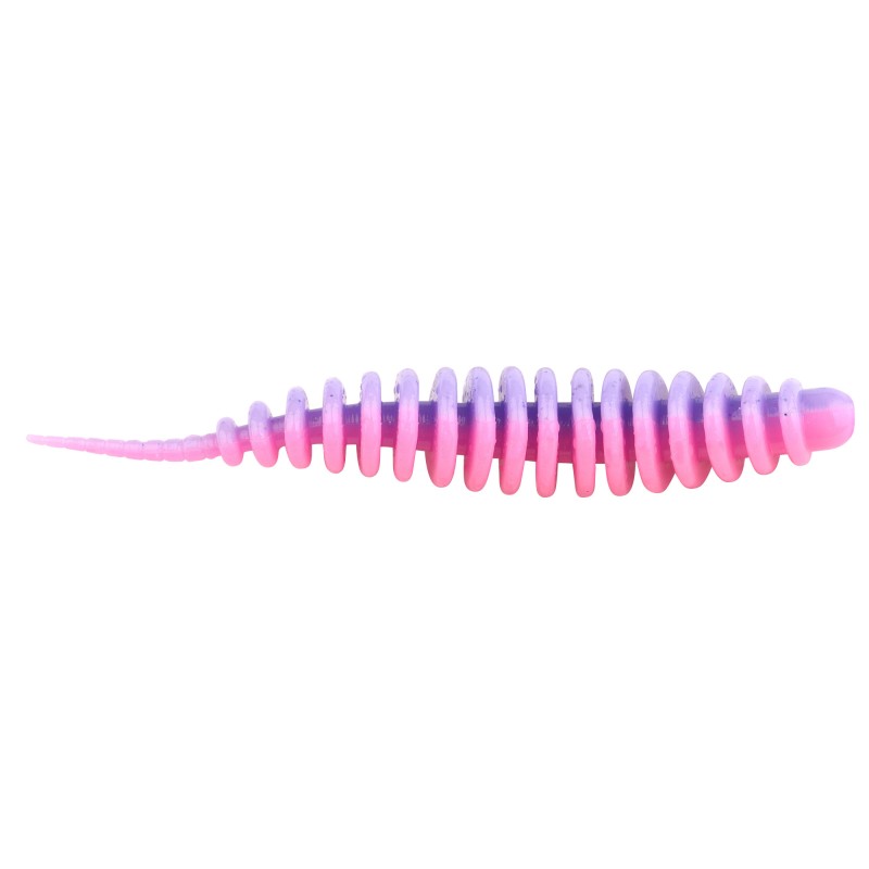 MASTER WORM 65MM 8PCS BUBBLEGUM TROUT MASTER