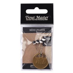 MINI PILOTS 5MM BLACK/WHITE TROUT MASTER