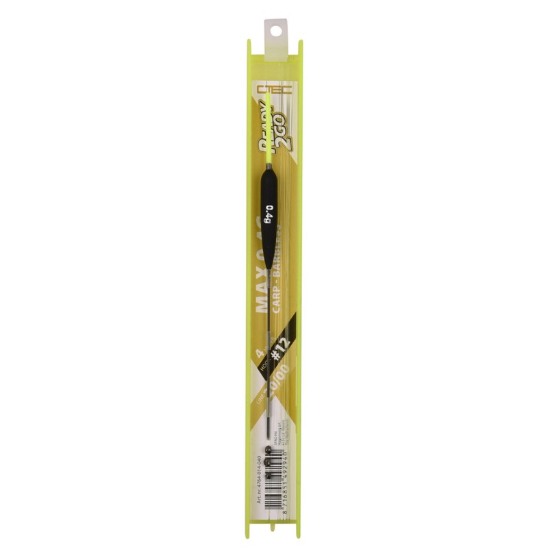 LIGNE MONTÉE CARPE MAX 0.4G 0.20MM T-12 BARBLESS C-TEC CARP