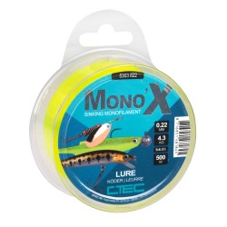 MONO X LURE YELLOW 0.24MM/5.0KG 500M C-TEC COARSE