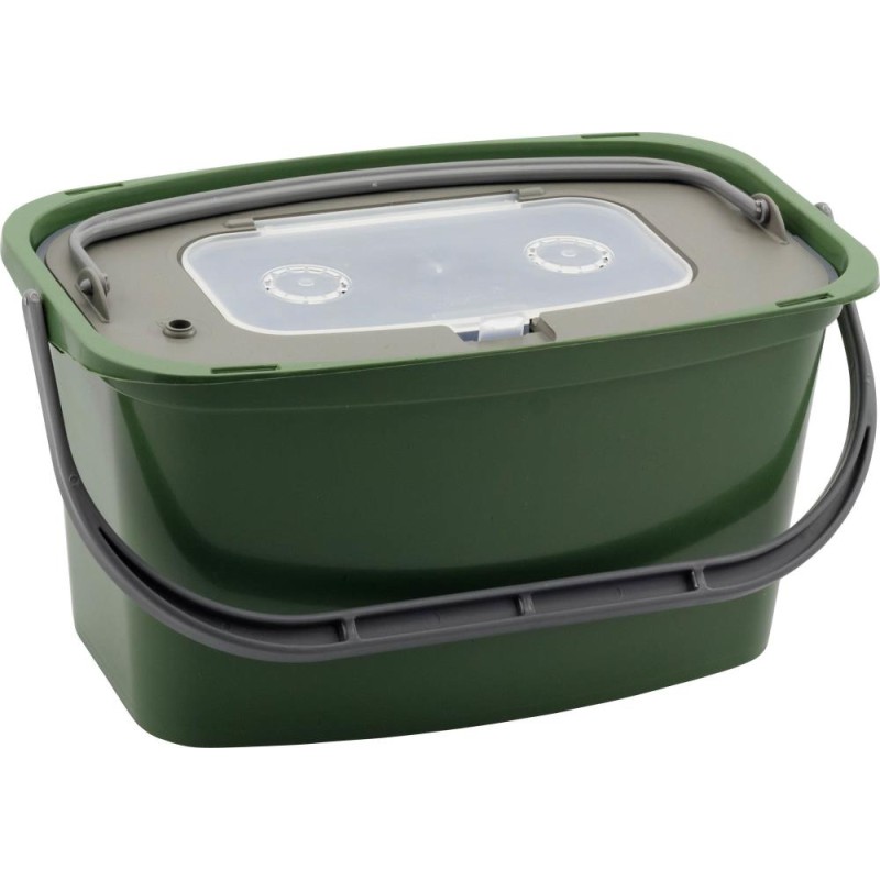 SEAU VIVIER 7L GREEN PLASTILYS