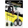 PACK OUTILLAGE CARPE BAITING NEEDLES SET WITH SCISSORS