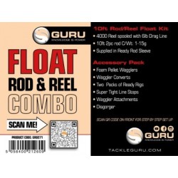 COMBO FLOAT ROD/REEL 10FT 1-15GR + KIT GURU