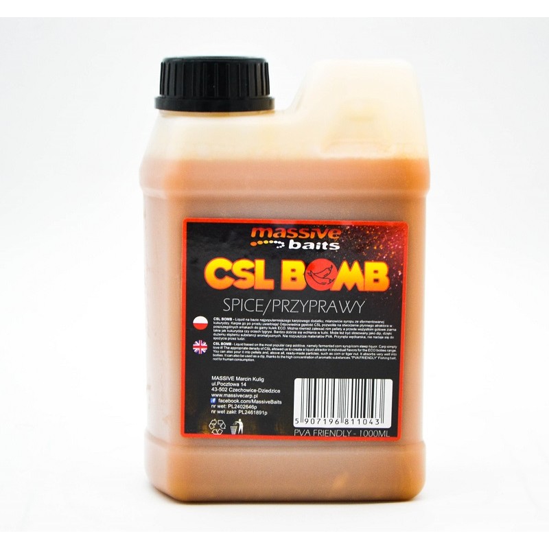 LIQUIDE CSL BOOMB SPICE 1L MASSIVE BAITS