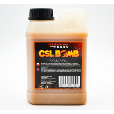 LIQUIDE CSL BOOMB KRILL 1L MASSIVE BAITS