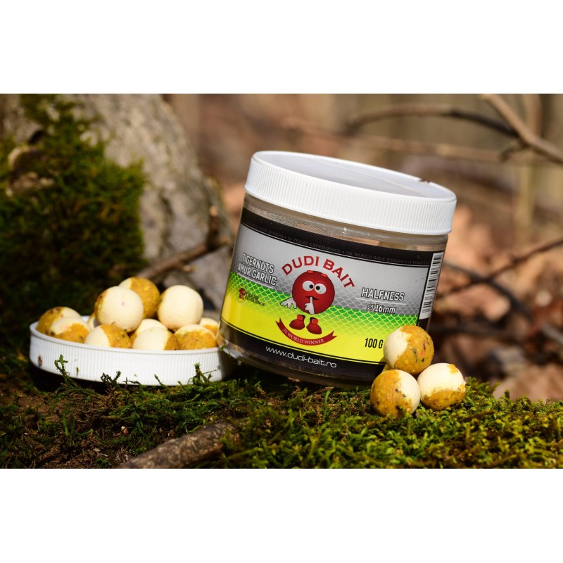 HALFNESS TIGERNUTS AMUR GARLIC 16MM DUDI BAIT