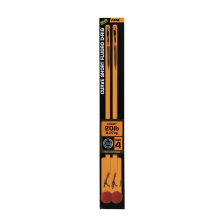 EDGES CURVE SHORT FLUORO D-RIG 6 - 20LB ILLUSION X 2