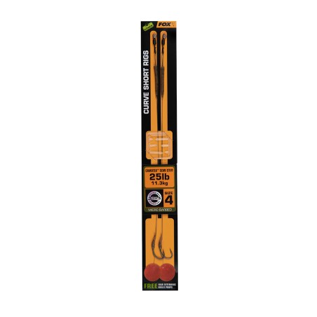 EDGES CURVE SHORT 4 - 25LB CAMOTEX SEMI STIFF X 2
