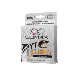 NYLON U-LIGHT MONO 0.23MM 4.4KG 200M TRANSPARENT CLIMAX