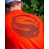 T-SHIRT GLITCH RED TEE MEDIUM GURU