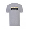 T-SHIRT LAKEBED TEE GREY LARGE KORDA