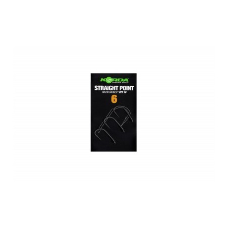HAMEÇON STRAIGHT POINT MICRO BARBED T6 X10 KORDA