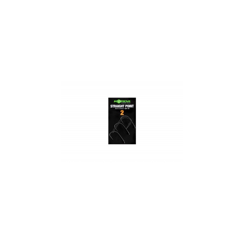 HAMEÇON STRAIGHT POINT MICRO BARBED T2 X10 KORDA