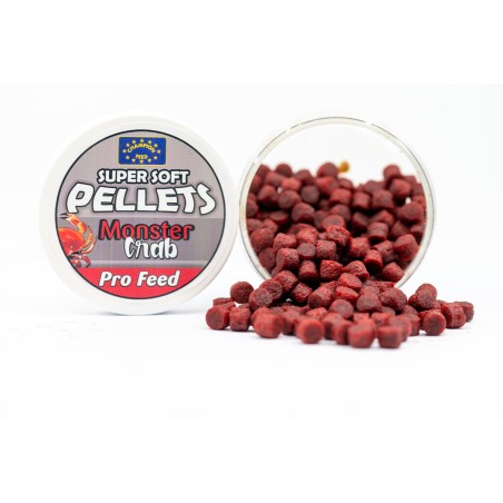 SUPER SOFT PELLETS 6MM MONSTER CRAB 100 GR CHAMPION FEED