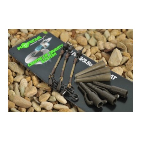 KIT COMPLET COG BOOMS FLAT LEAD 3OZ 3.5OZ KORDA