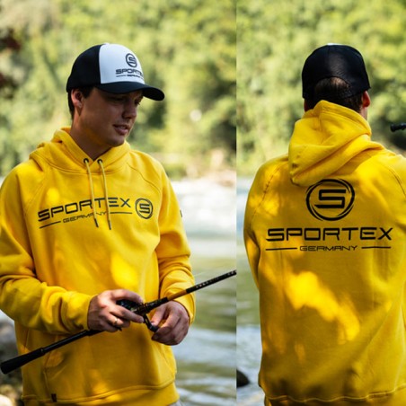 SWEAT A CAPUCHE YELLOW XL SPORTEX
