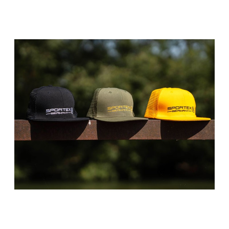 CASQUETTE JAUNE SNAP CAP MESH 6 PANEL SPORTEX