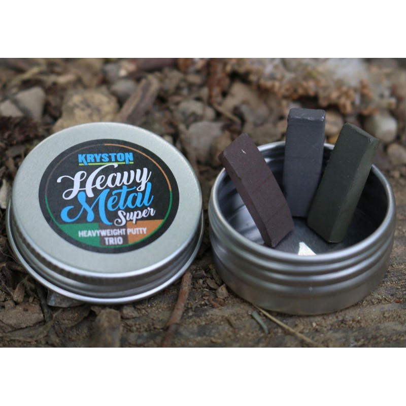 PÂTE PLOMBÉE HEAVY METAL TRIO GREEN BROWN SILT 20G KRYSTON