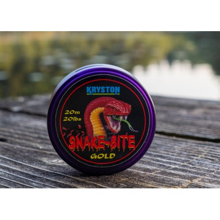 TRESSE GAINÉE SNAKEBITE CAMOU 20LB 20M KRYSTON