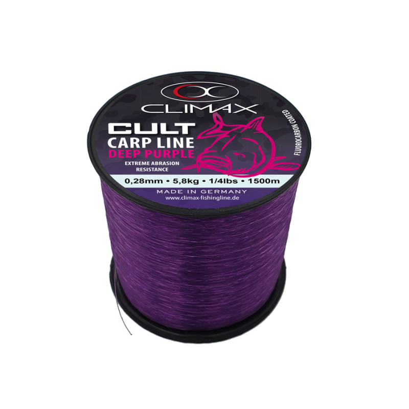 NYLON CULT CARP DEEP PURPLE MONOFILAMENT VIOLET 0.40MM 700M CLIMAX