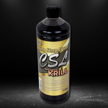 GOLD CSL LIQUID CARP FOOD ANTARTIC KRILL 1L PROELITE BAITS