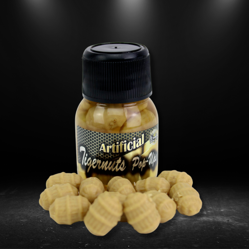 GOLD ARTIFICIAL TIGERNUTS POP UP ANTARTIC KRILL PROELITE BAITS