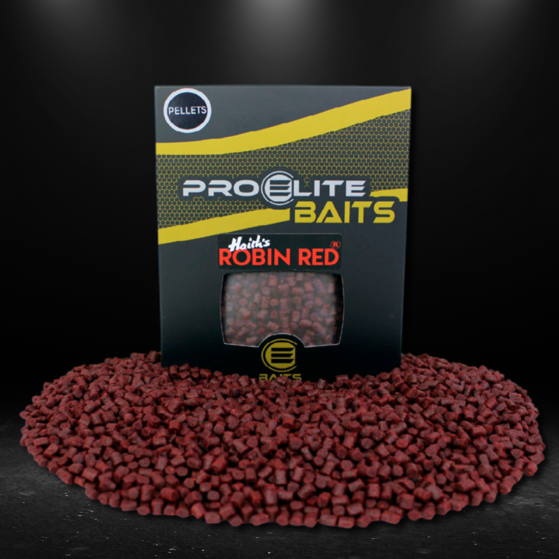 GOLD PELLETS 6MM ROBIN RED 1KG PROELITE BAITS