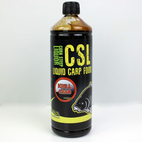 CSL LIQUID CARP FOOD KRILL CRAB BAITS 1L PROELITE BAITS