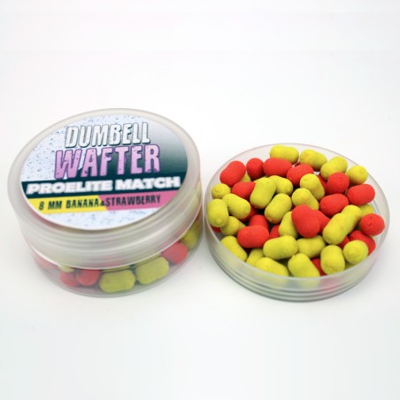 HOOK DUMBELL WAFTER 8MM BANANA STRAWBERRY 30G PROELITE BAITS