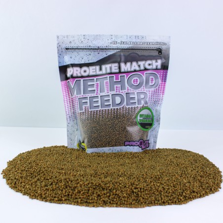 METHOD FEEDER PELLETS 2MM BETAINA SPIRULINA 600G PROELITE BAITS