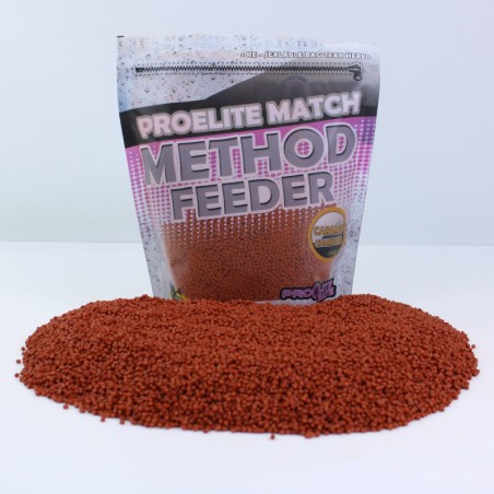 METHOD FEEDER PELLETS 2MM CARAMEL CHAMPION 600G PROELITE BAITS