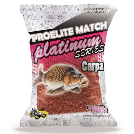 AMORCE GROUNBAITS PLATINIUM SERIES RED CARP 1KG PROELITE BAITS