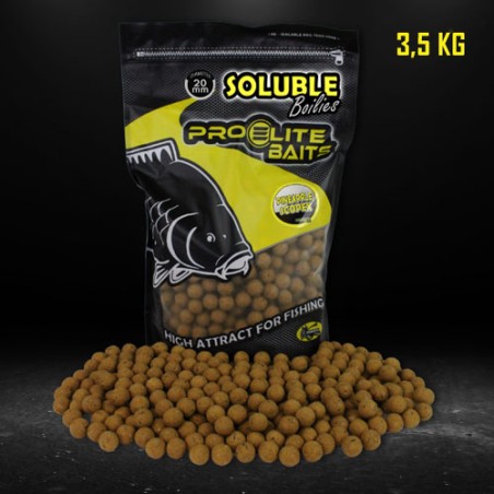 BOUILLETTE SOLUBLE BOILIE 20MM PINEAPPLE SCOPEX 3.5KG PROELITE BAITS