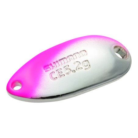 CUILLERE ROLL SWIMMER PREMIUM PLATING 2.5G PINK SILVER SHIMANO