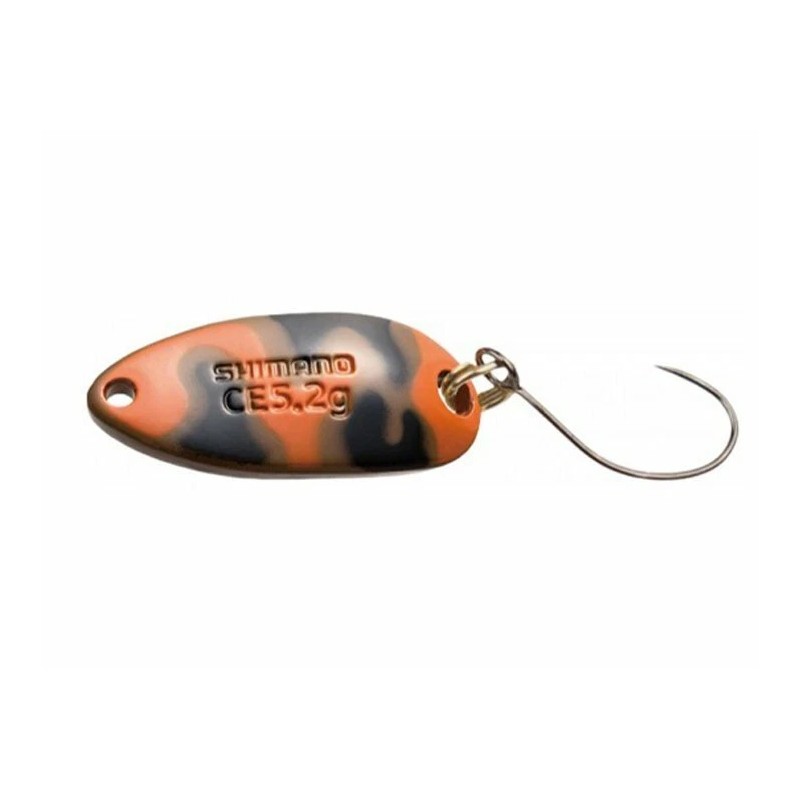 CUILLERE CARDIFF SEARCH SWIMMER 2.2G ORANGE BLACK SHIMANO