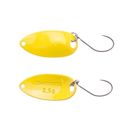 CUILLERE CARDIFF ROLL SWIMMER 2.2G YELLOW SHIMANO