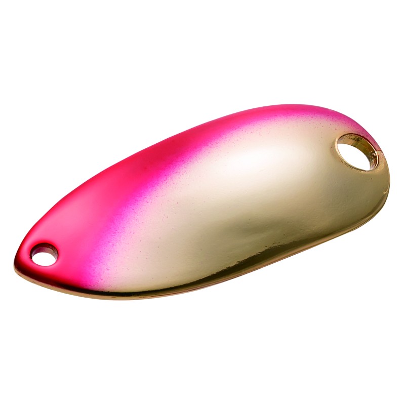 CUILLERE ROLL SWIMMER PREMIUM PLATING 2.5G RED GOLD SHIMANO