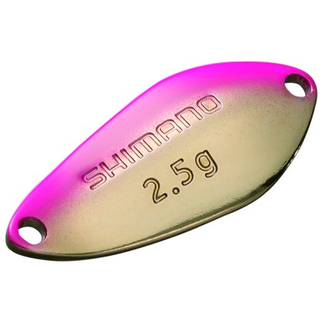 CUILLERE SEARCH SWIMMER 1.8G PINK GOLD SHIMANO